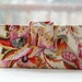 Handmade womens wallet Handmade wallet fabric clutch in gorgeous bold florals