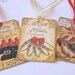 CO-138-Gift Tags Twelve Days of Christmas Vintage Style Set of 12