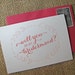 RESERVED for Ashley: Will You Be My Bridesmaid / Maid of Honor cards