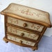 60s Wooden Jewelry Music Box Lara's Theme