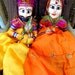 Vintage 70s Indian Story Telling Dancing Puppets