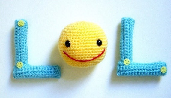 Amigurumi - LOL- Crochet Amigurumi 2 letters patterns ...