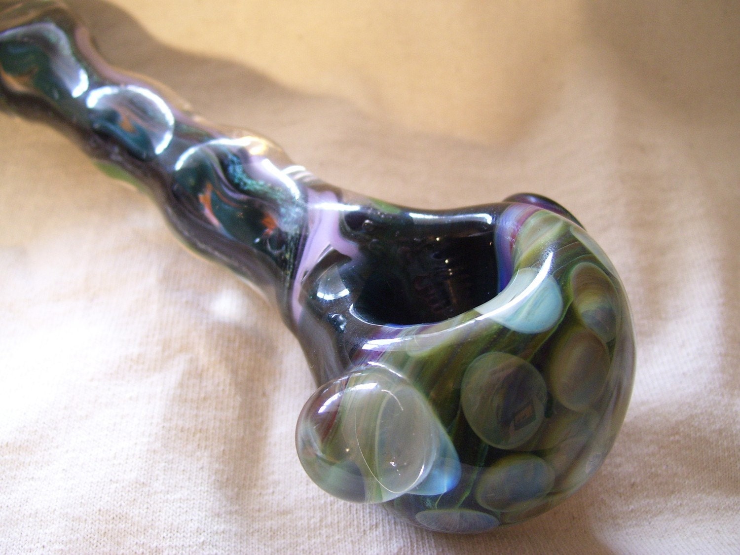 Beautiful Hand Made Glass Pipe