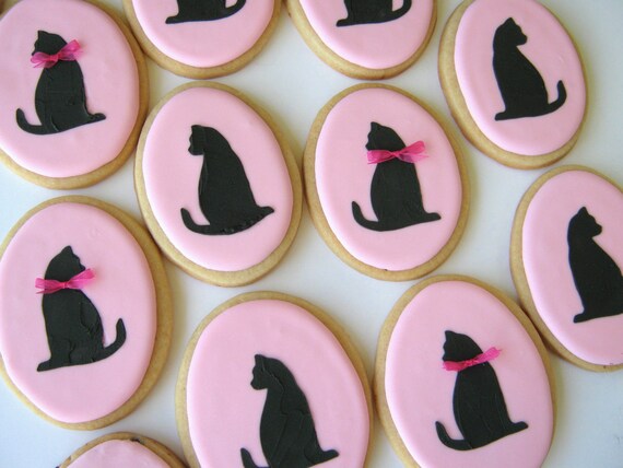 Sassy Cat Cookies- 1 Dozen Il_570xn