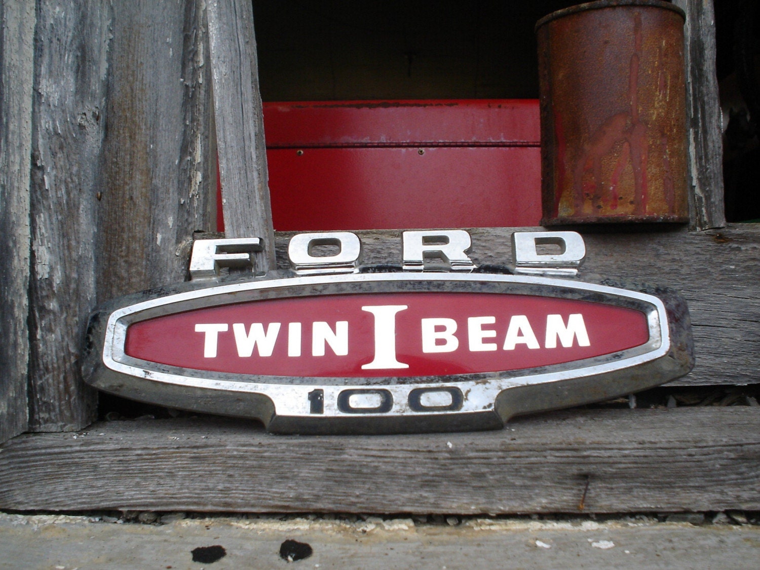 1966 Ford Twin I Beam Emblem