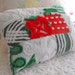 Christmas in July... Vintage Chenille Patchwork Pillow
