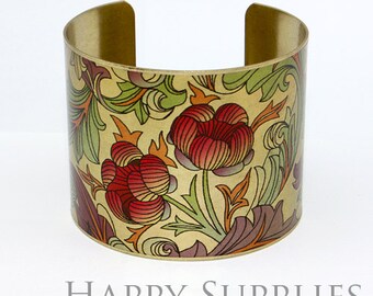 Last-Clearance Sale - New Technology - 1pcs (PBC007) Handmade Photo Brass Cuff Bracelet