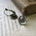 8Pcs 12mm Antique Brass Plated Cabochon Pendant Base N Earring Finding (21495)