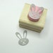 Little Bunny - Hand Carved Rubber Stamp