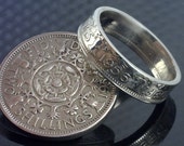 Half Dollar Silver Spinning Ring Half Dollar Silver Spinning Ring