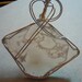 Rare Angel WIng Agate Pendant in Silver and 14K Gold Fill