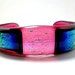 Dichroic Glass Bracelet/Fused Glass Bracelet/Cuff Bracelet/Mothers Day