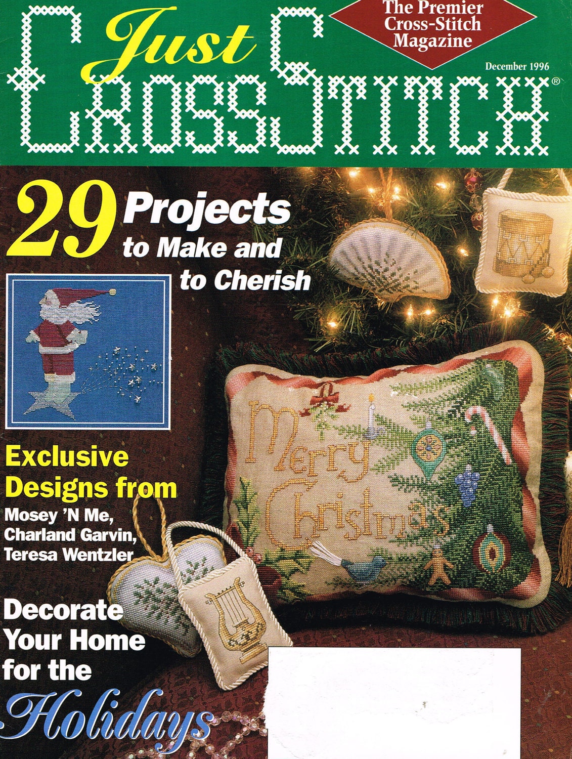 Just CROSS STITCH Magazine Dec 1996