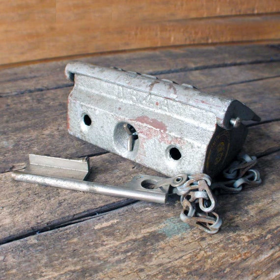 Detex Watchclock Station w Key Night Watchman Box