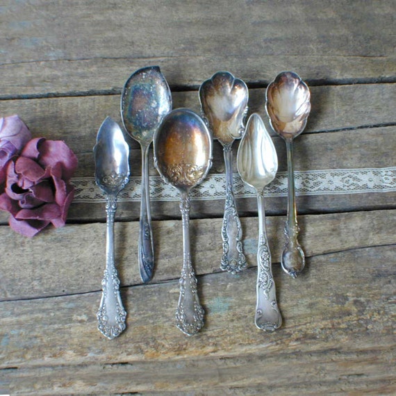 Victorian Silver Sugar Jelly Spoons