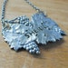 Vintage Silver Label Bottle Tag Sherry