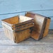 Aged Wood and Wire Berry Baskets Set of Four
