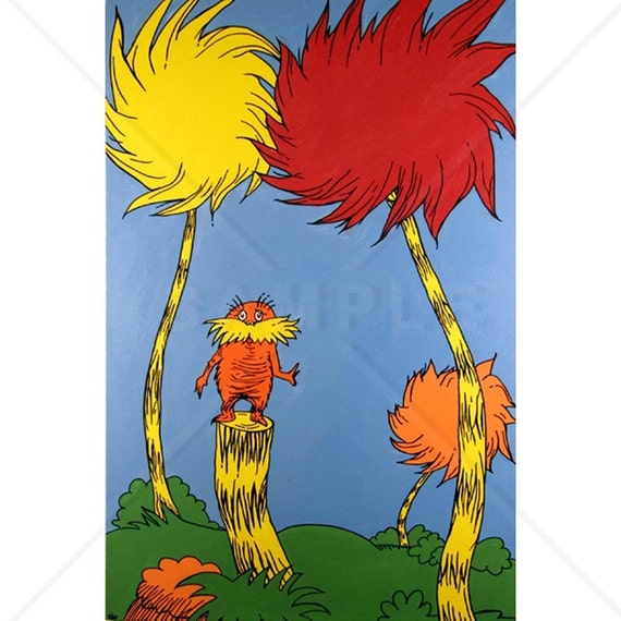 Items similar to DR. SEUSS THE LORAX COUNTED CROSS STITCH ...