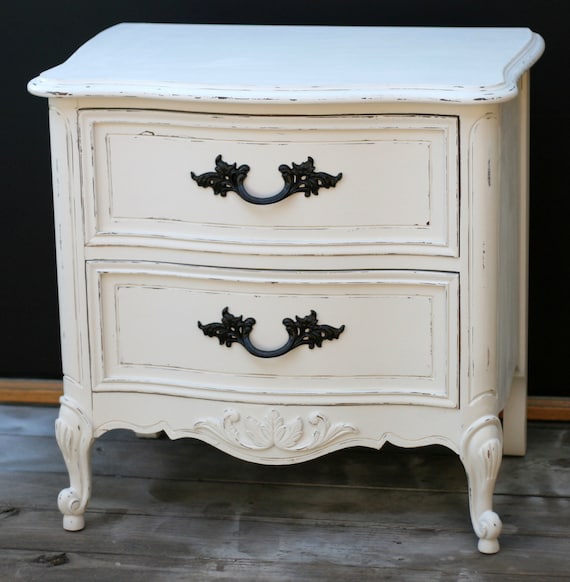 items similar to shabby chic nightstand french provincial distressed vintage white sale on etsy items similar to shabby chic nightstand french provincial distressed vintage white sale on etsy