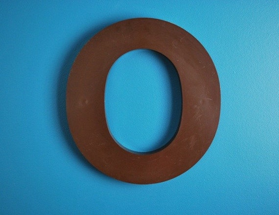 Giant Vintage Sign Letter O