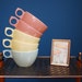 Viintage Set of 5 Prolon Melamine Cups