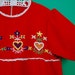 Reserved for Heart Felt- Vintage Girl's 1970s Embroidered Mini Dress- Size 6
