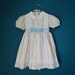Vintage Pastel Striped Girl's Dress- Size 4T