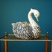 Vintage Ceramic Swan Planter