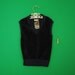 RESERVED for Anne- Vintage 1970s Velour Vest- New Old Stock- Size 4