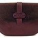 Authentic BALLY Saddle Shoulder Bag Brown Genuine Leather Cross Body Clutch