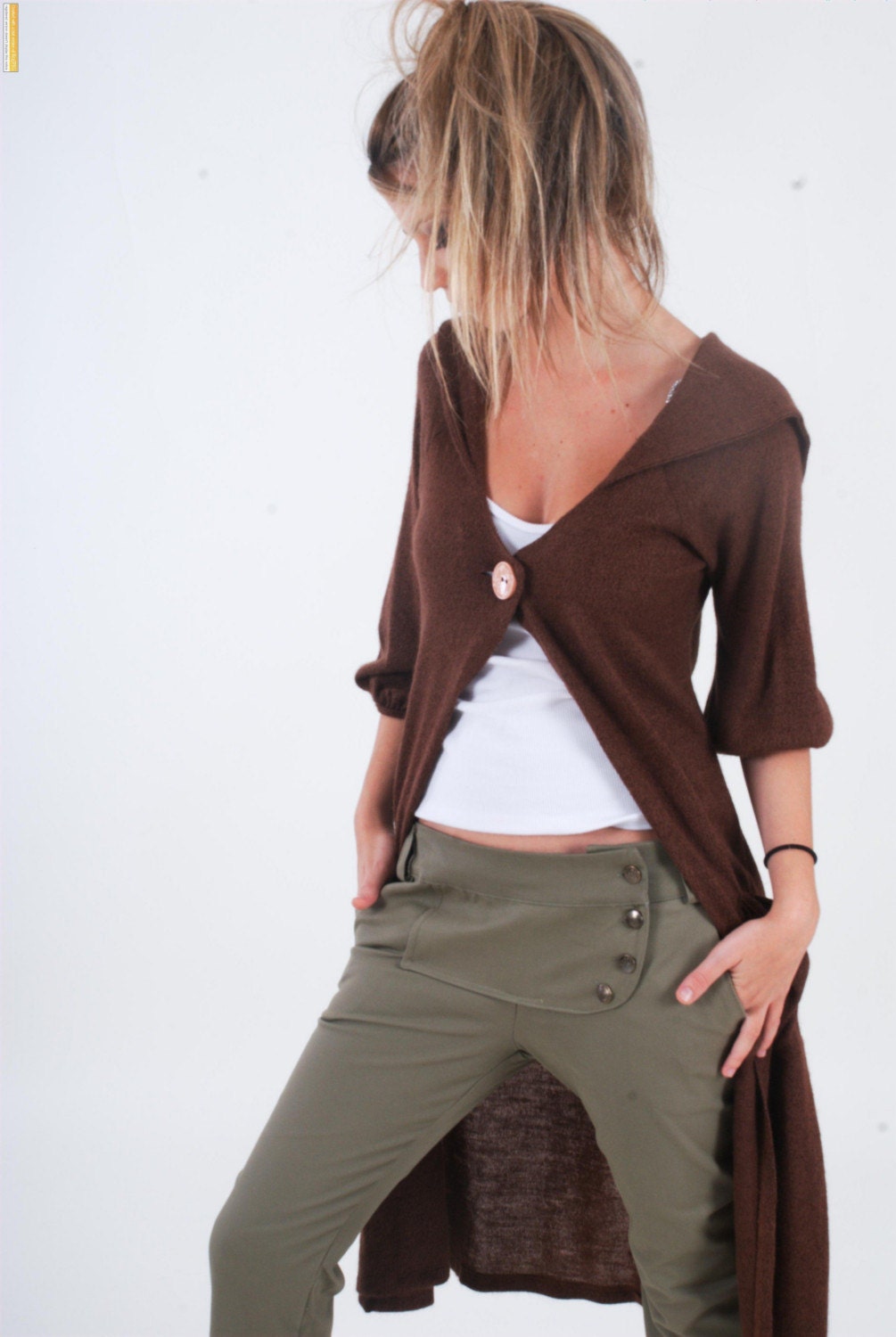 women's plus size olive green pants