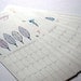 SALE - 2012 Wall Calendar - Mix by Olive and Ruby