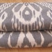 2 yards of Hand crafted natural cotton ikat beautiful fabric