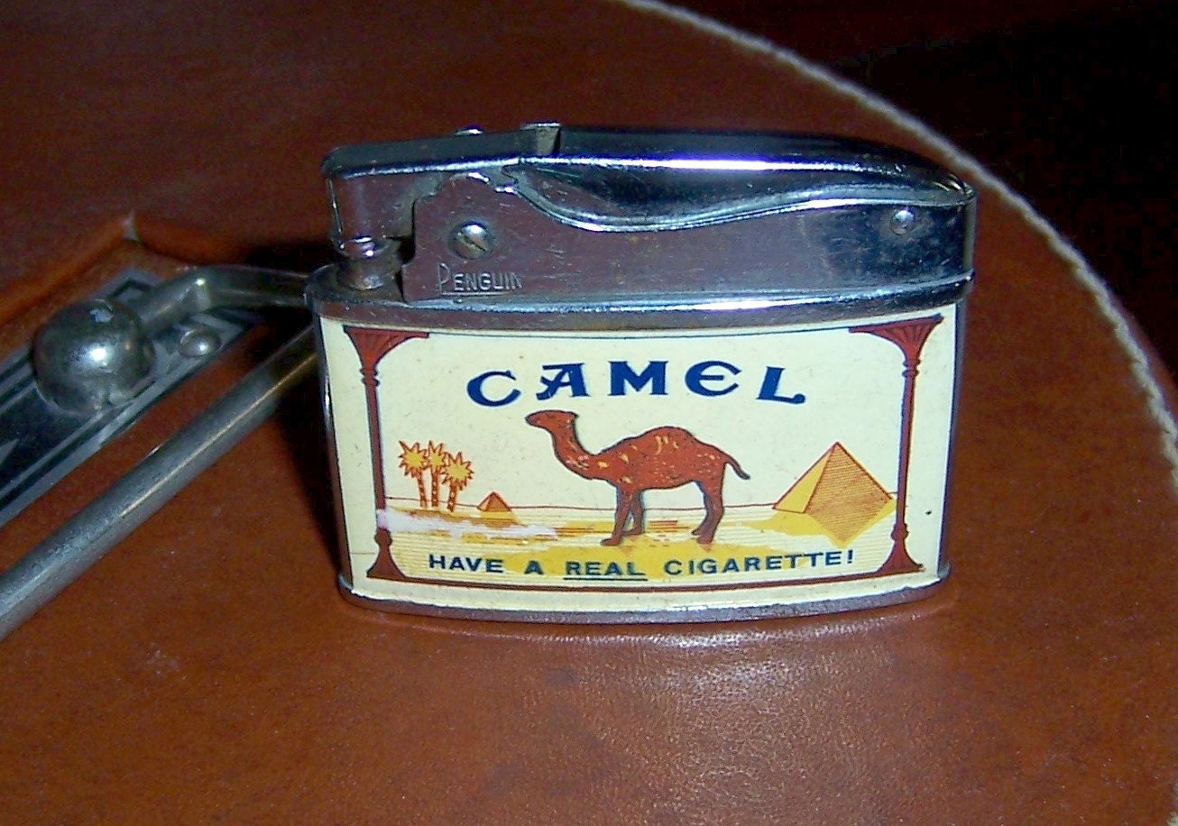 VINTAGE CAMEL CIGARETTE LIGHTER