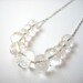 Graduated Carrie Necklace - Sex in the City Carrie Bradshaw Diamond Necklace Sterling Silver