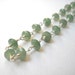 Aventurine Necklace Sterling Silver Necklace Beaded Necklace Rosary Necklace Celadon Mint Green Beads