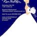 Bride Silhouette Bridal or Wedding Shower Invitation (vertical) - PRINTABLE INVITATION DESIGN