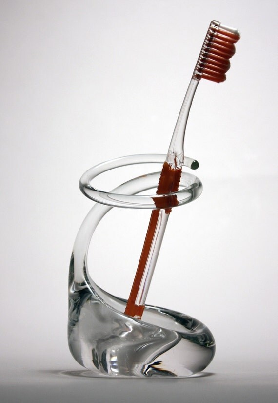 Toothbrush holder Clear