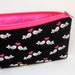 LOVE BIRDS Long Zipper Pencil Pouch