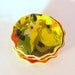 ruffled floral coasters - 1206028