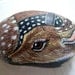 Woodland Deer Painted Rock , Sweet Fawn- woodland gift