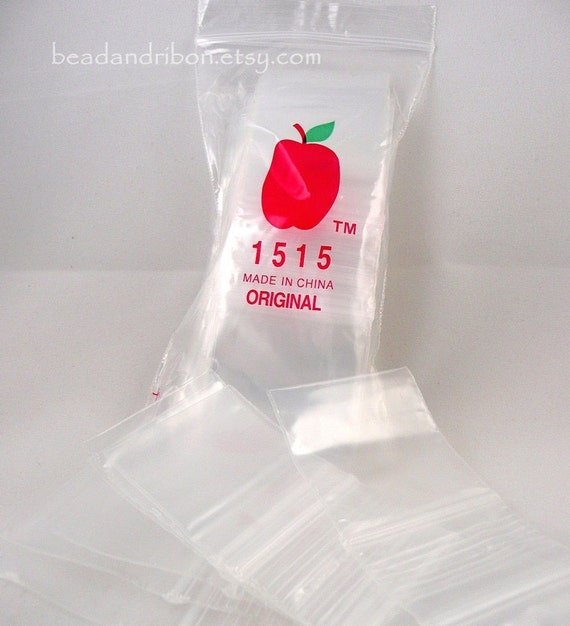 Items similar to Small Jewelry Ziplock Storage Bags 1.5x1.5 inches