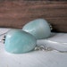 Sky blue Aquamarine earrings
