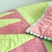 Field Day Pennants Modern Quilt Handmade by Peppermint Pinwheels
