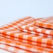 Custom Order for Linda K. 15 Orange Cloth Picnic Napkins