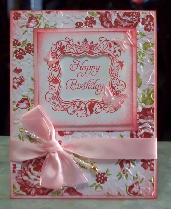 Handmade Birthday Card using Stampin Up Elementary Elegance