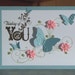 Thinking of You Sympathy Card with Die Cut Butterflies