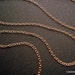 14 kt Gold Filled Cable Chain (1.7mm x 2mm) - 18 inches, 28 gauge, necklace, lightweight, DIY jewelry supplies