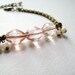 Charisma - delicate feminine vintage inspired soft pink bracelet