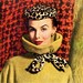 vintage designer 1952 fashion advertisement camel leopard